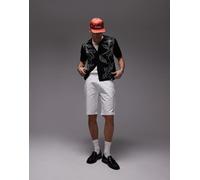 Dickies - Pantaloncini bianchi ampi da 11“-Bianco W30