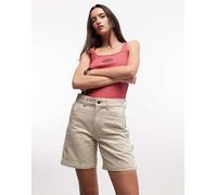 Dickies - Pantaloncini bianco sporco a righe hickory da 7 pollici W29