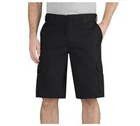 Dickies Pantaloncini Cargo da Uomo in Twill Elasticizzato da 28,9 cm, Nero, 54