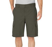 Dickies - Pantaloncini Cargo Leggeri da Uomo in Ripstop, 28 cm, vestibilità Comoda, 30