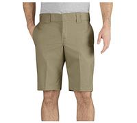 Dickies, Pantaloncini da Uomo, Lunghezza 27,9 cm, vestibilità Aderente, Tessuto Elasticizzato, da Lavoro Desert Sand 33 Waist x Regular