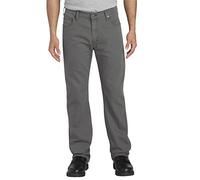 Dickies Pantalone da 5 Tasche Tough Max Duck da Uomo, Lavato con Pietra lavica, 34 30