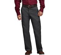 Dickies Pantalone da Lavoro Cargo con Taglio Morbido, Nero, 42W / 32L Uomo