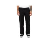 Dickies 873 Pantaloni Slim Straight Da Lavoro Per Uomo Stoffa Chino Neri NUOVI