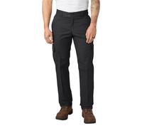 Dickies Slim Fit Cargo Pants Pantaloni Casual da Lavoro, Nero, 36W x 30L Uomo