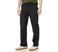Dickies Pantaloni Cargo Dritti da Uomo, Nero, 32W x 30L