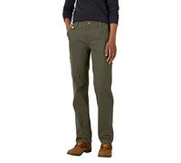Dickies Pantaloni da Lavoro da Falegname Dritto da Donna, Verde Muschio Risciacquato, 40
