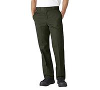 Dickies Pantaloni da Lavoro Originali 874 da Uomo, Verde Oliva V1, 33W x 32L