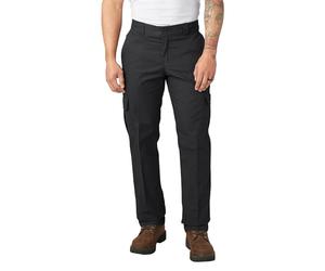 Dickies, pantaloni da lavoro slim fit, diritti, da uomo, nero, 31W x 30L