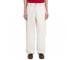 Dickies - Pantaloni Pittore Denim Larghi - - Trousers - Donna - Bianco - M