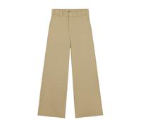 Dickies Pantaloni Wide Leg Work Donna Khaki 26,28,29,30