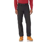Dickies - Pantanloni da Uomo, Taglio Regolare, Linea: Jean Duck Nero trattato