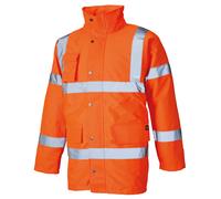 Dickies Parka Parka wit fodera leggera arancione XXL