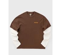 DICKIES PAYSON 2FER TEE men Shortsleeves brown in taglia:S