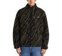 Dickies - Pile stampato da uomo con zip - Mount Hope Printed Black per Uomo - Taglia S - Nero