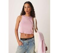 DICKIES PLENTYWOOD GD VEST women Tops & Tanks purple in taglia:M
