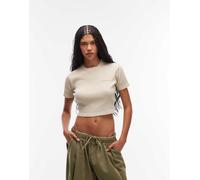 Dickies - Plentywood - T-shirt mini bianco sporco L