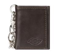 Dickies Portafoglio Uomo Trifold Chain, Marrone, Taglia unica, Portafoglio con catena a tre ante