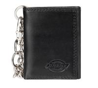 Dickies Portafoglio Uomo Trifold Chain, nero, Taglia unica, Portafoglio con catena a tre ante