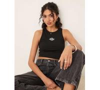 Dickies - Powers - Canotta nera con logo centrale-Nero S