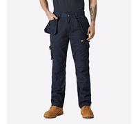 Dickies Redhawk Pantaloni Utility Uomo Multi-Tasca da Lavoro (Lungo) Navy