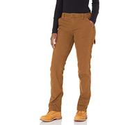 Dickies Relaxed Straight Carpenter Duck Pant Pantaloni da Lavoro, Anatra Marrone Slavato, 32 Donna