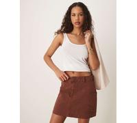 Dickies - River Ranch - Minigonna marrone cappuccino stile western XL