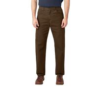 Dickies Relaxed Fit Straight-Leg Duck Carpenter Jean Pantaloni, Marrone (Marrone Bordeaux), 40W x 32L Uomo