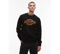 Dickies - Ruston - Maglione nero con logo grande sul davanti con ferro di cavallo L