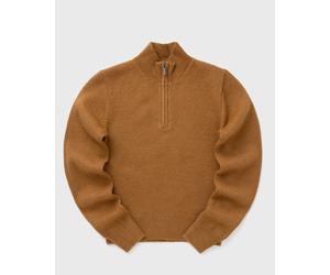 DICKIES RUSTON QZ SWEATER W women Half-Zips brown in taglia:M