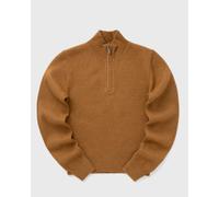 DICKIES RUSTON QZ SWEATER W women Half-Zips brown in taglia:S