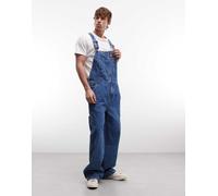 Dickies - Salopette ampia in denim color blu classico XXL