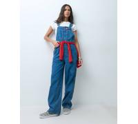 Dickies salopette classica in denim blu S