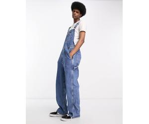Dickies - Salopette classica in denim blu XS