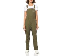 Dickies Salopette da donna rinfrescante Ripstop, Verde militare risciacquato, Medium