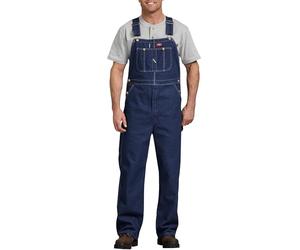Dickies Salopette da uomo jeans con pettorina rigida blu Indigo Blue