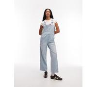 Dickies - Salopette di jeans ampia azzurra-Blu L