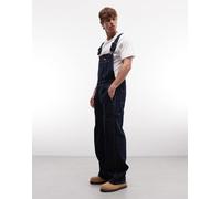 Dickies - Salopette di jeans ampia color blu slavato M