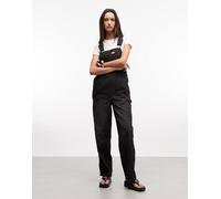 Dickies - Salopette di jeans classica nera-Nero L