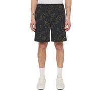 Dickies Saltville Herren-Short Corti Pantaloni Estivi Bermuda Nero/Camo Stampa