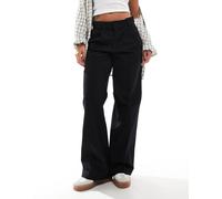 Dickies - Seasonal Enhanced - Pantaloni ampi neri a pieghe-Nero W29