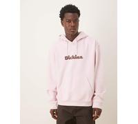 Dickies - Slayden - Felpa con cappuccio rosa chiaro tinta in capo 2XL