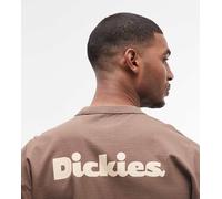 Dickies - Slayden - T-shirt marrone con stampa sul retro - In esclusiva per ASOS L