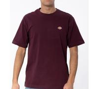 Dickies Ss Mapleton Bordeaux T-Shirt M/M Logo Picc Uomo DK0A4XDBL16