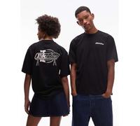 Dickies - Statesville - T-shirt nera con grafica con ferro di cavallo sul retro-Nero XS