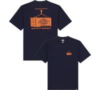 Dickies - T-shirt casual Uomo in Cotone - Apison Tee SS Night Sky per Uomo in Cotone - Taglia L - Blu navy