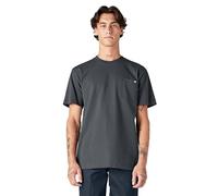 Dickies T-Shirt Girocollo Pesante a Manica Corta da Uomo, Antracite, Piccola