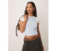DICKIES Maglietta 'DICKIES ROPE' blu cielo / bianco, Taglia S