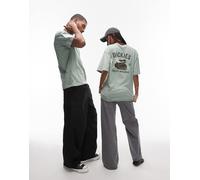 DICKIES SNAKE SS TEE men Shortsleeves green in taglia:S