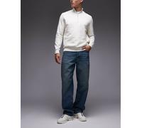 Dickies - Thomasville - Jeans comodi in denim blu kaki tinro-Verde W32 L32